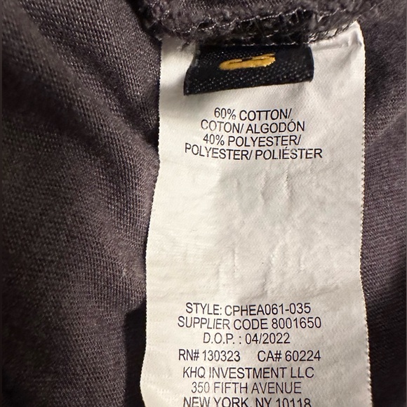 Men’s CAT Long Sleeve Work Shirt - Picture 7 of 7